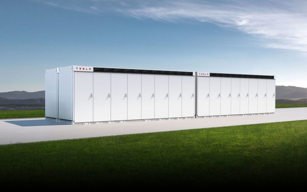 Tesla megapack example