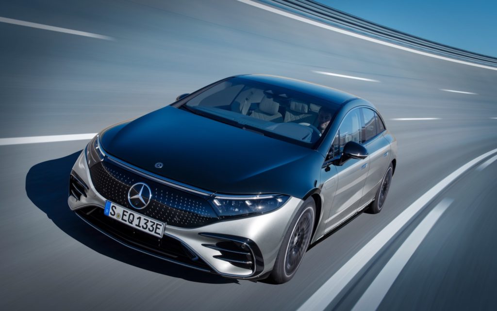 2022 Mercedes-Benz EQS - Mercedes-Benz 'Acceleration On-Demand' upgrade - featured