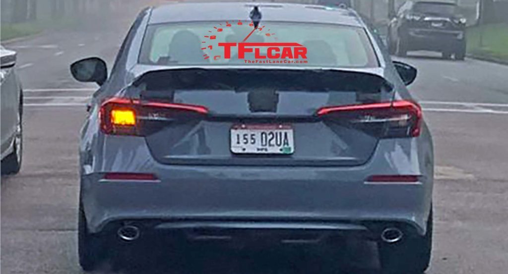 2022 Honda Civic Si spied