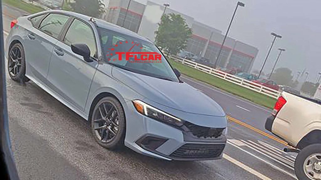 2022 Honda Civic Si spied