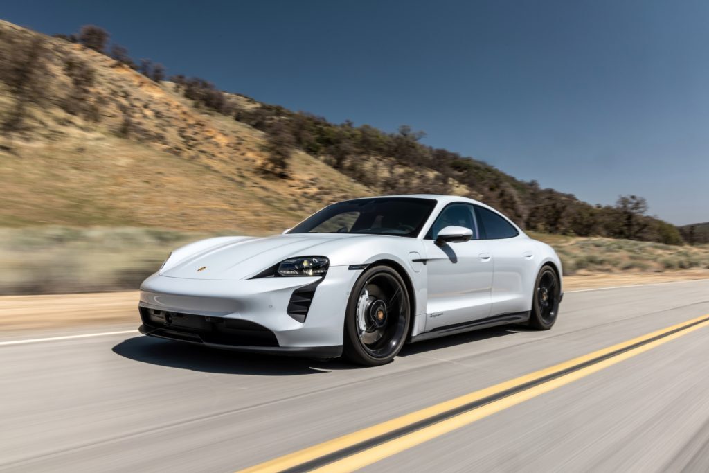 2021 Porsche Taycan — Porsche Taycan Recall: 43,000 Models Need An Update To Address Sudden Power Loss Issue