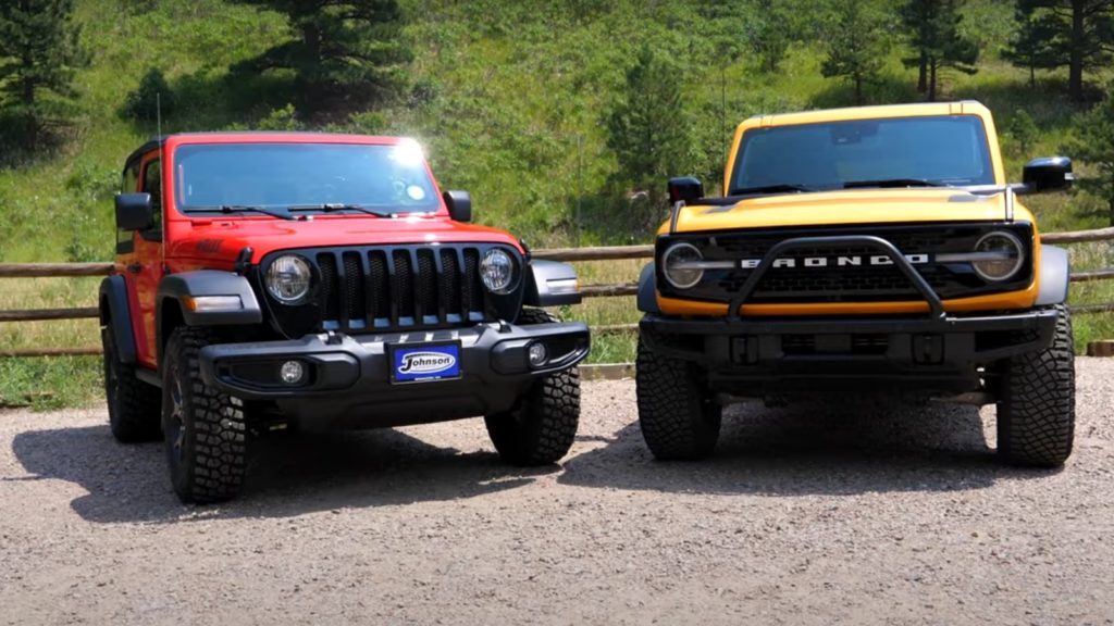 Ford Bronco v. Jeep Wrangler