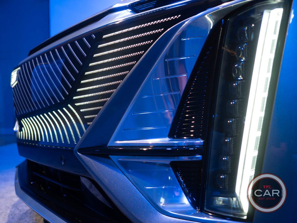 LED daytime running lights | cadillac lyriq