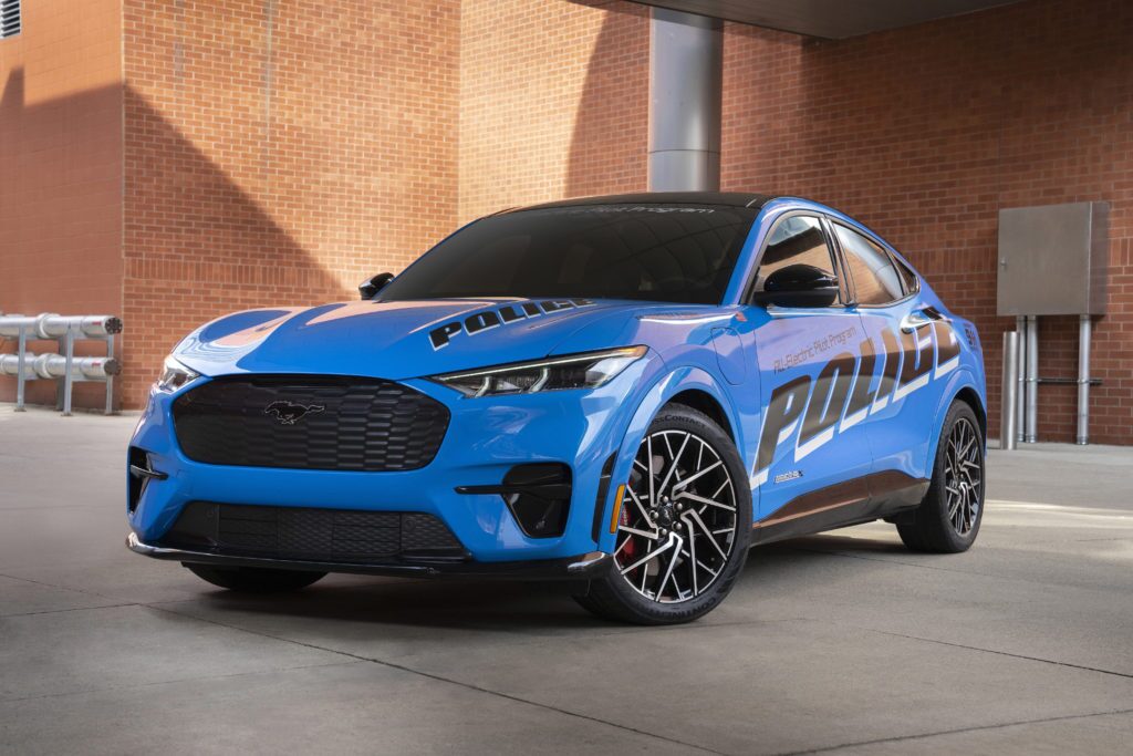 Ford Mustang Mach-E Electric Police Pilot Vehicle