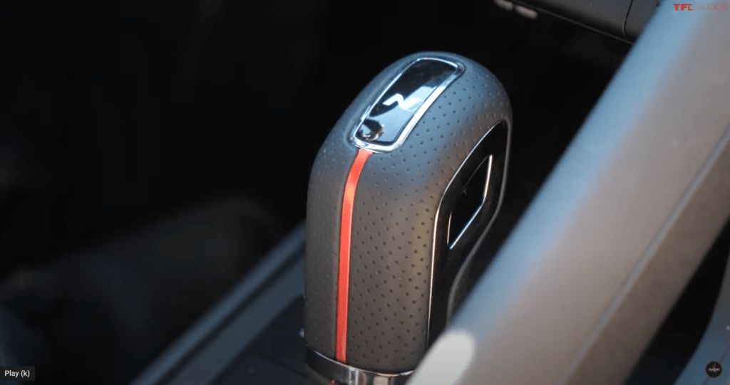 2021 Hyundai Elantra N Line shifter