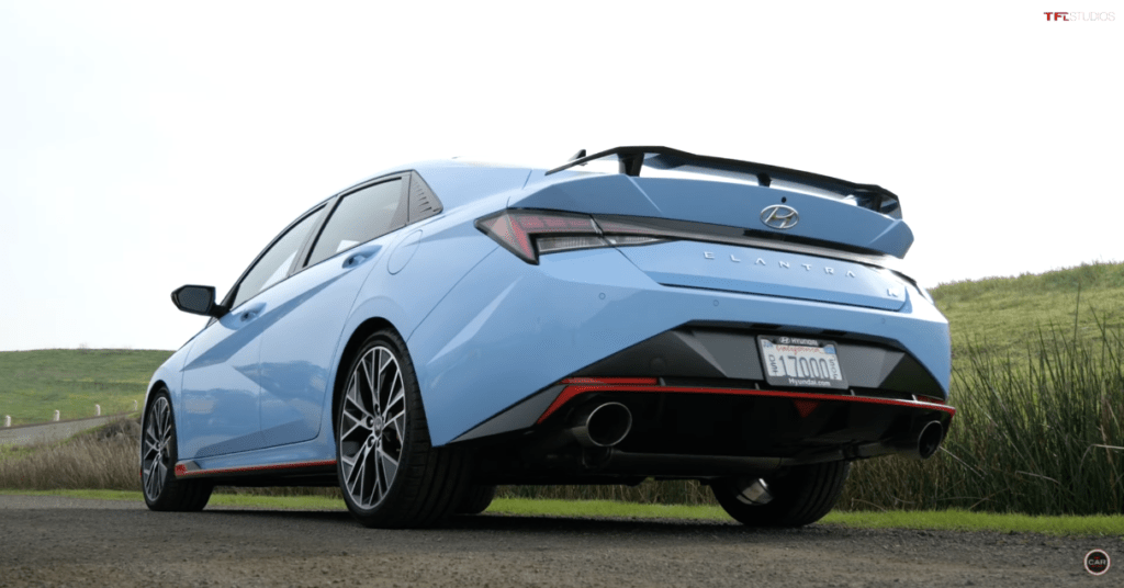 2022 Hyundai Elantra N manual