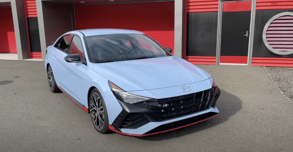 2023 Hyundai Elantra N front