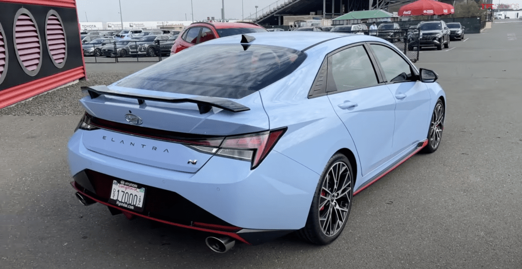 2023 Hyundai Elantra N rear