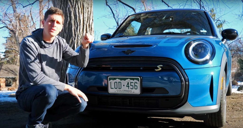 Mini Cooper SE -- regen test