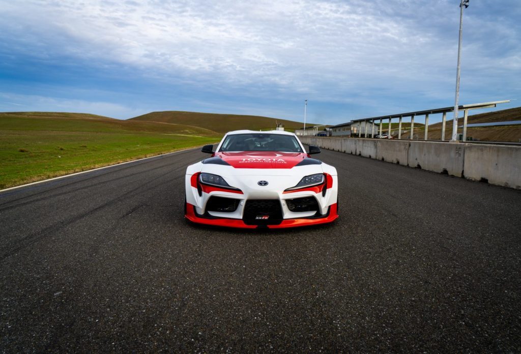 Toyota Supra — autonomous drifting