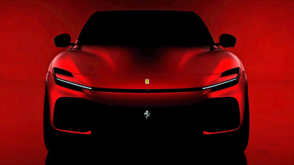 Ferrari Purosangue teaser