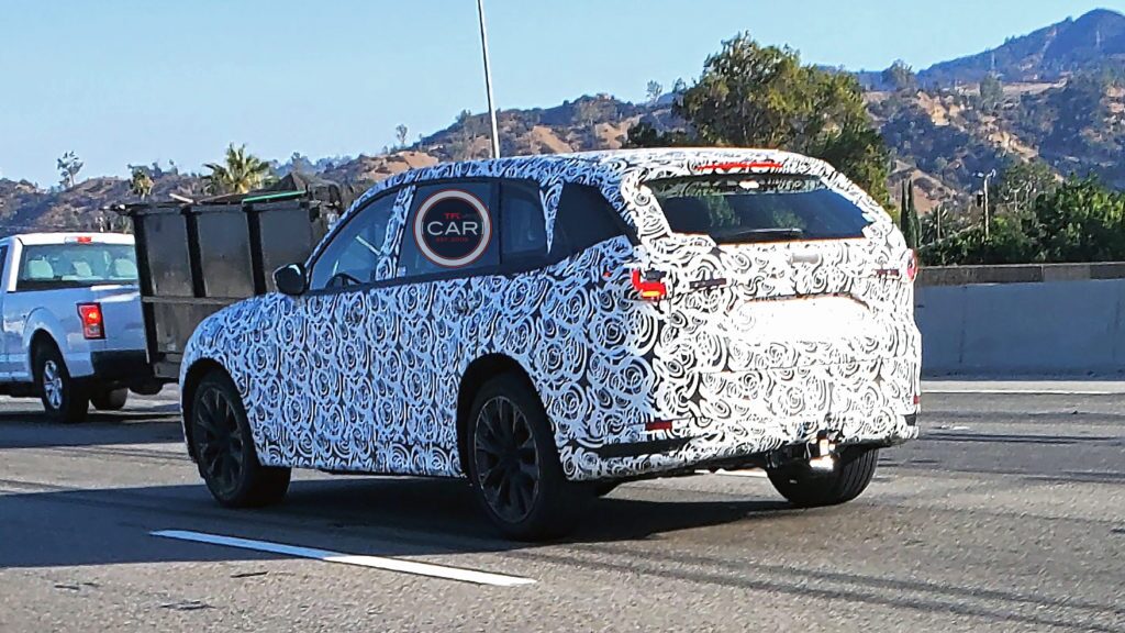 2023 Mazda CX-70 spy shot - featured