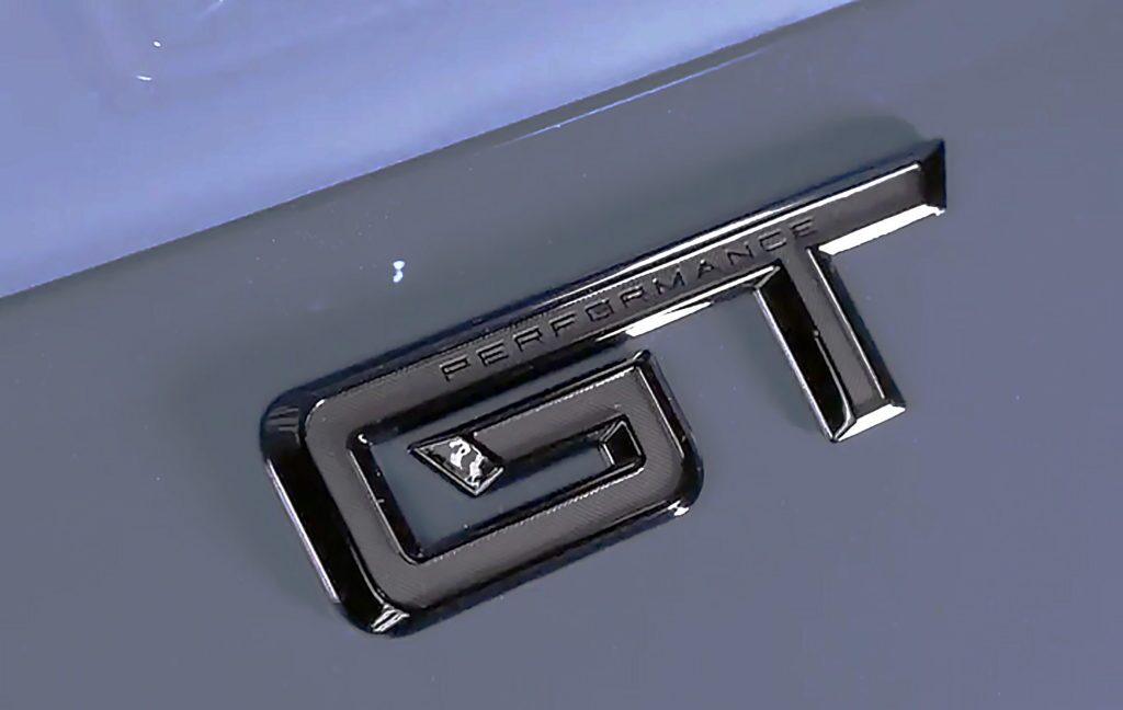 Ford Mustang GT badge