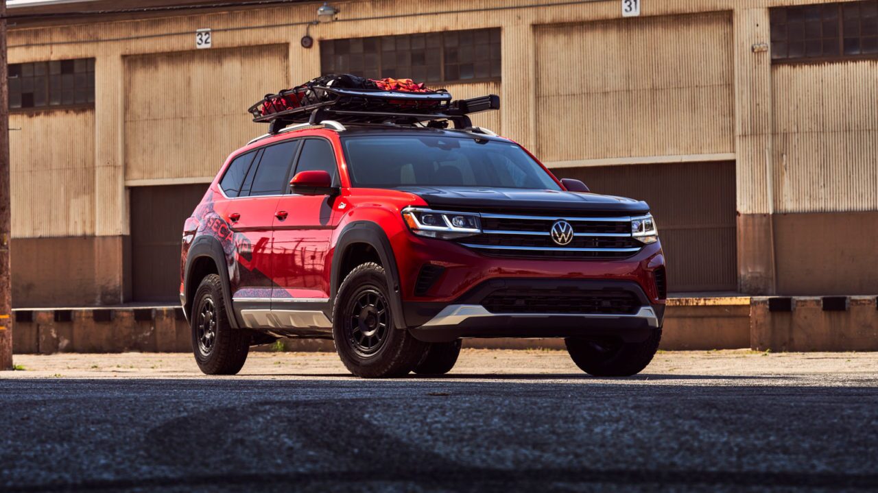 Volkswagen Atlas Basecamp Camping Concept