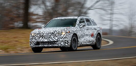 Acura ZDX Type S camouflaged