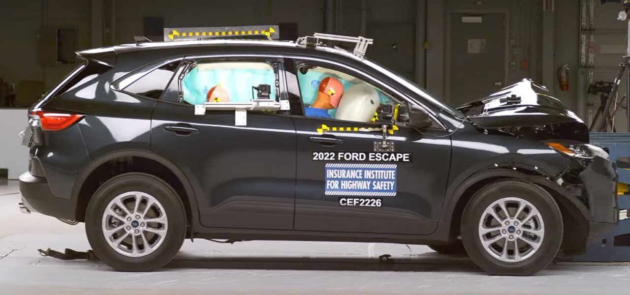 2022 Ford Escape - updated IIHS crash test