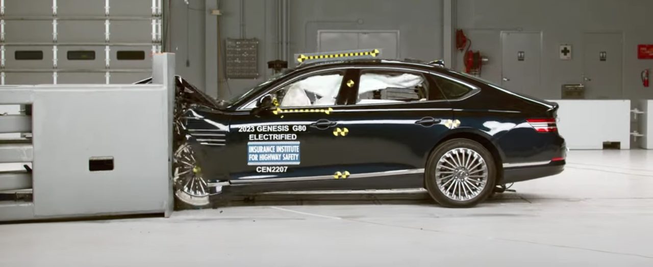 2023 Genesis G80 Electrified IIHS Top Safety Pick+ - News