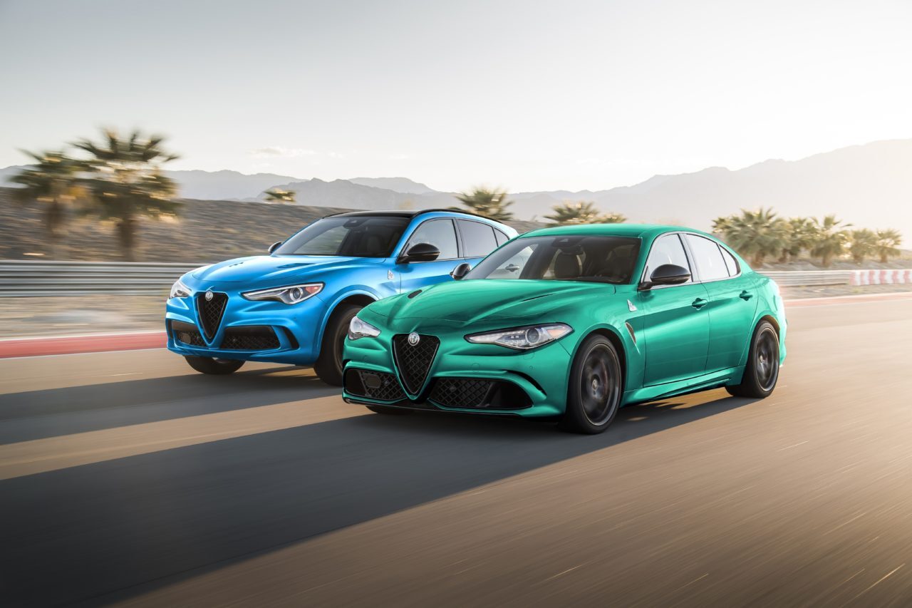 Alfa Romeo Giuia and Stelvio Quadrifoglio