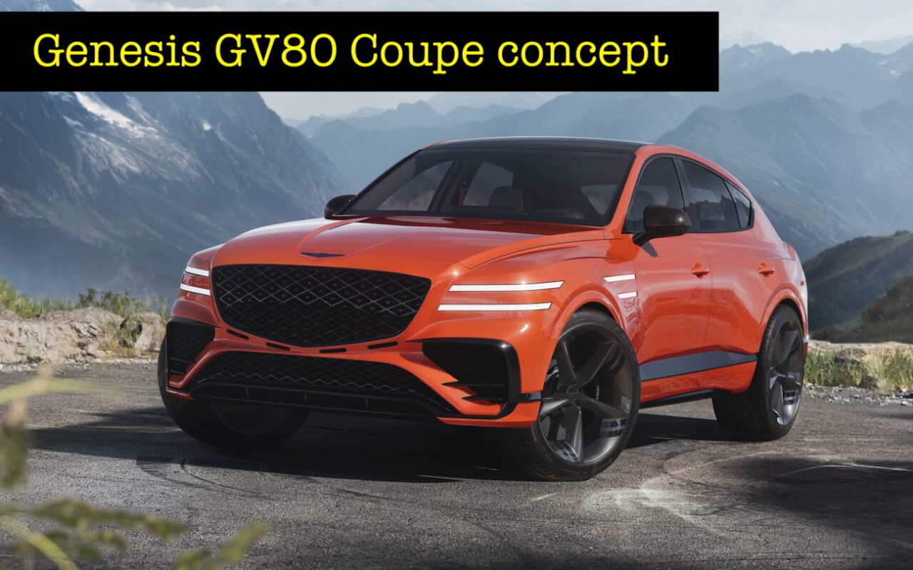 Genesis gv80 coupe concept world debut