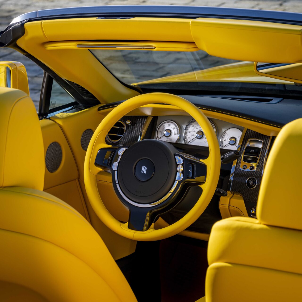 Rolls-Royce Dawn Bright Yellow
