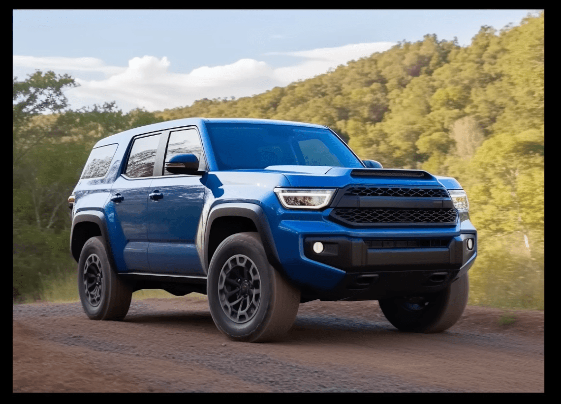2025 Toyota 4Runner AI design