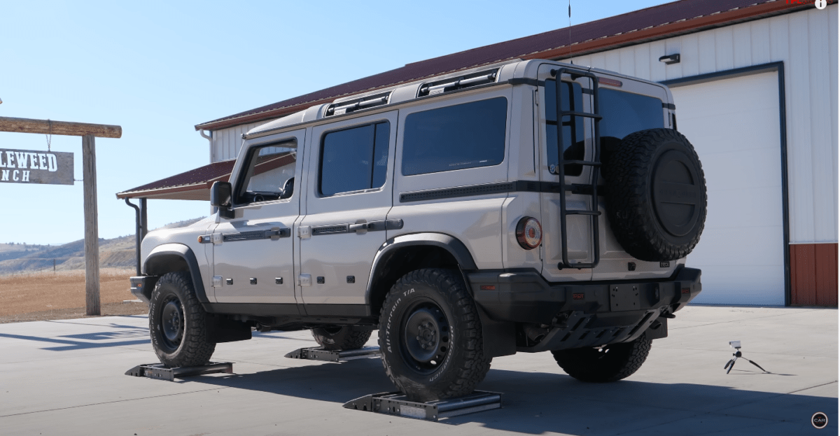 Grenadier TFL Slip Test right rear only
