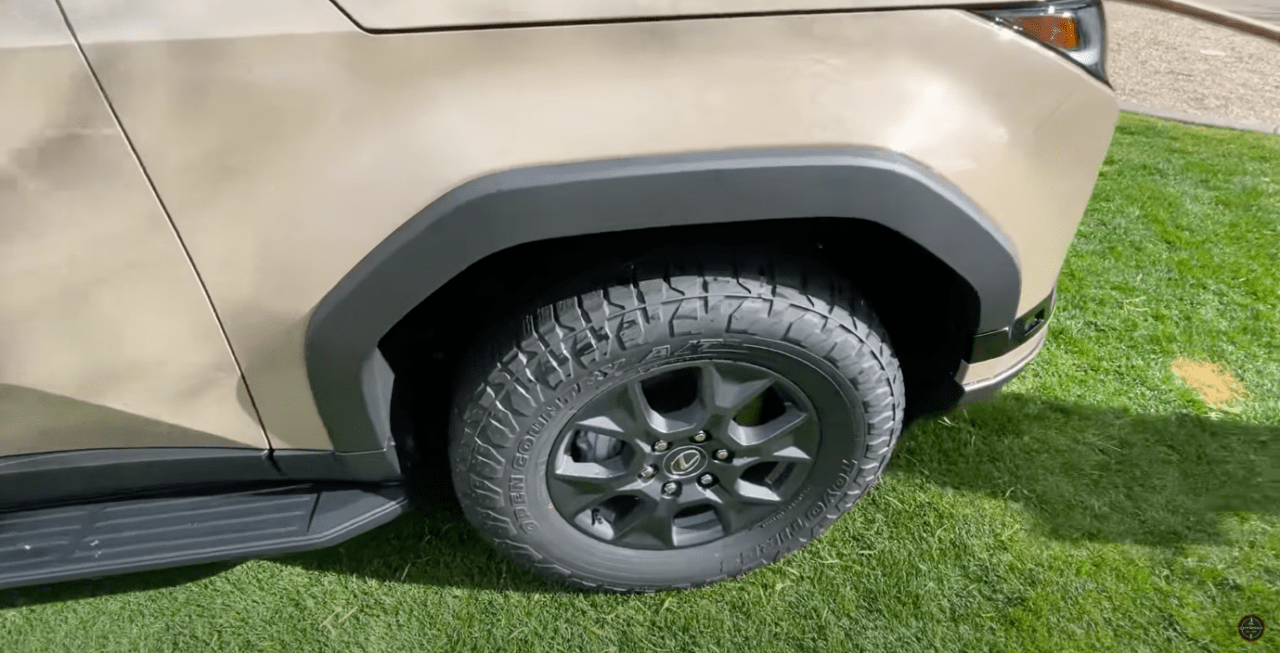 Lexus GX 500 Overtrail tires