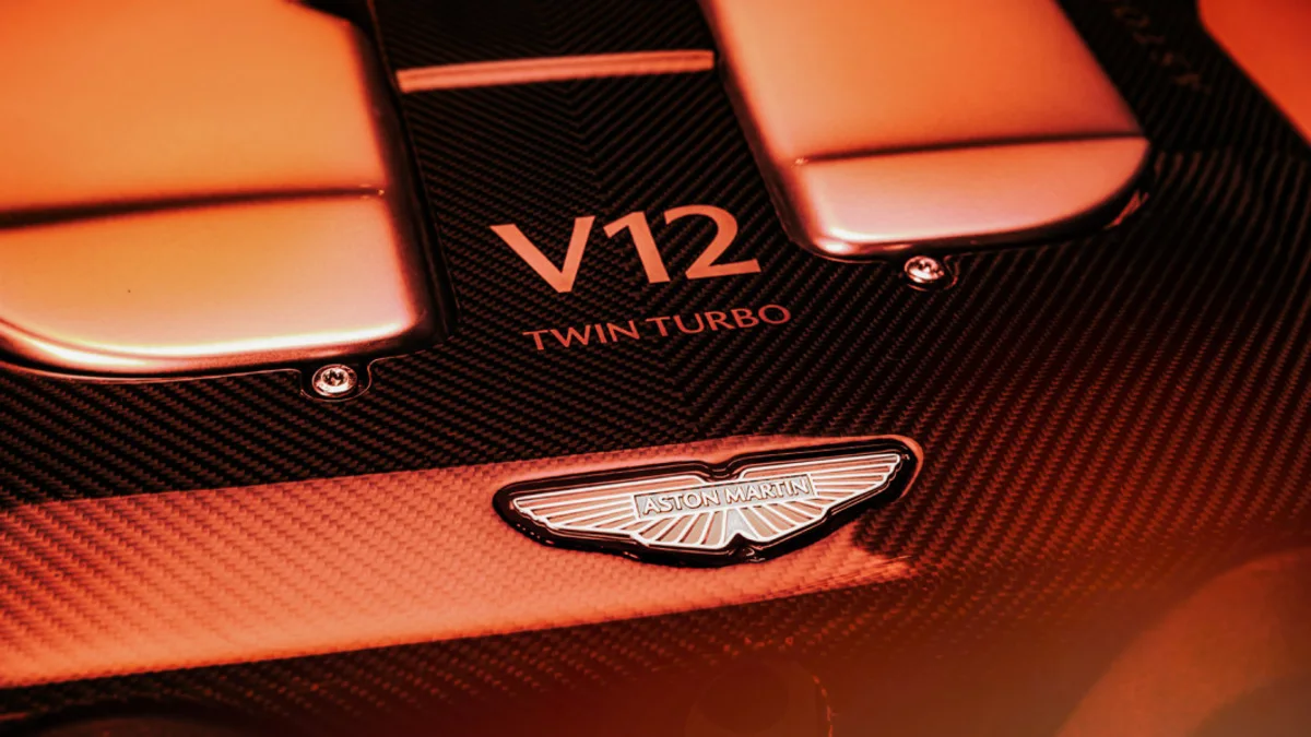 Aston Martin New V12 Engine - announcement