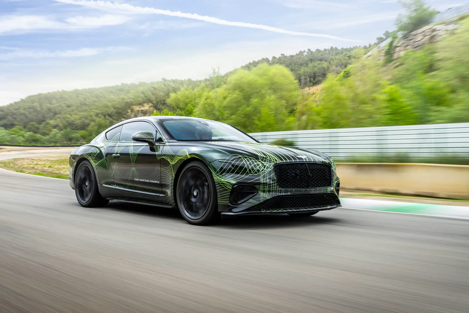 2025 Bentley Continental GT - camouflaged