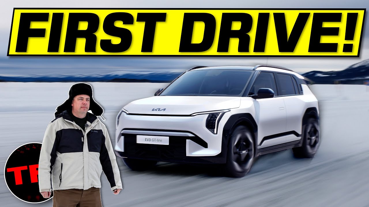 2026 kia ev3 first drive prototype Sweden