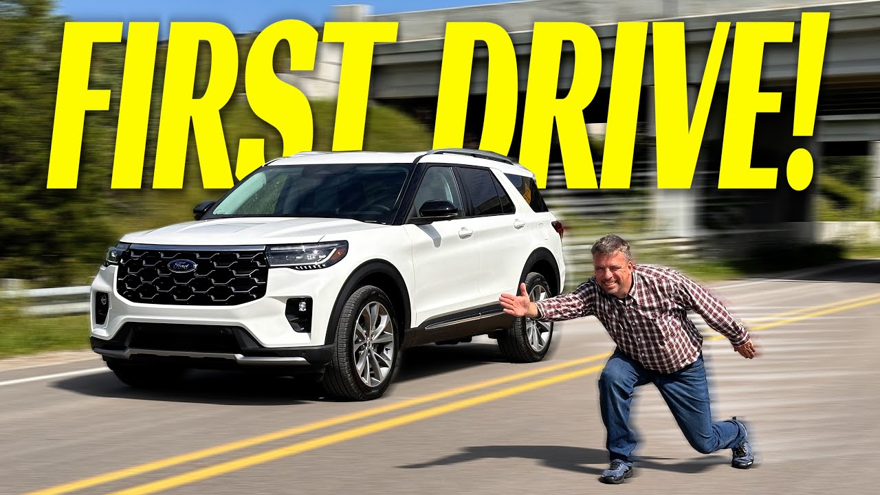 2025 ford explorer turbo first drive blue cruise towing hybrid