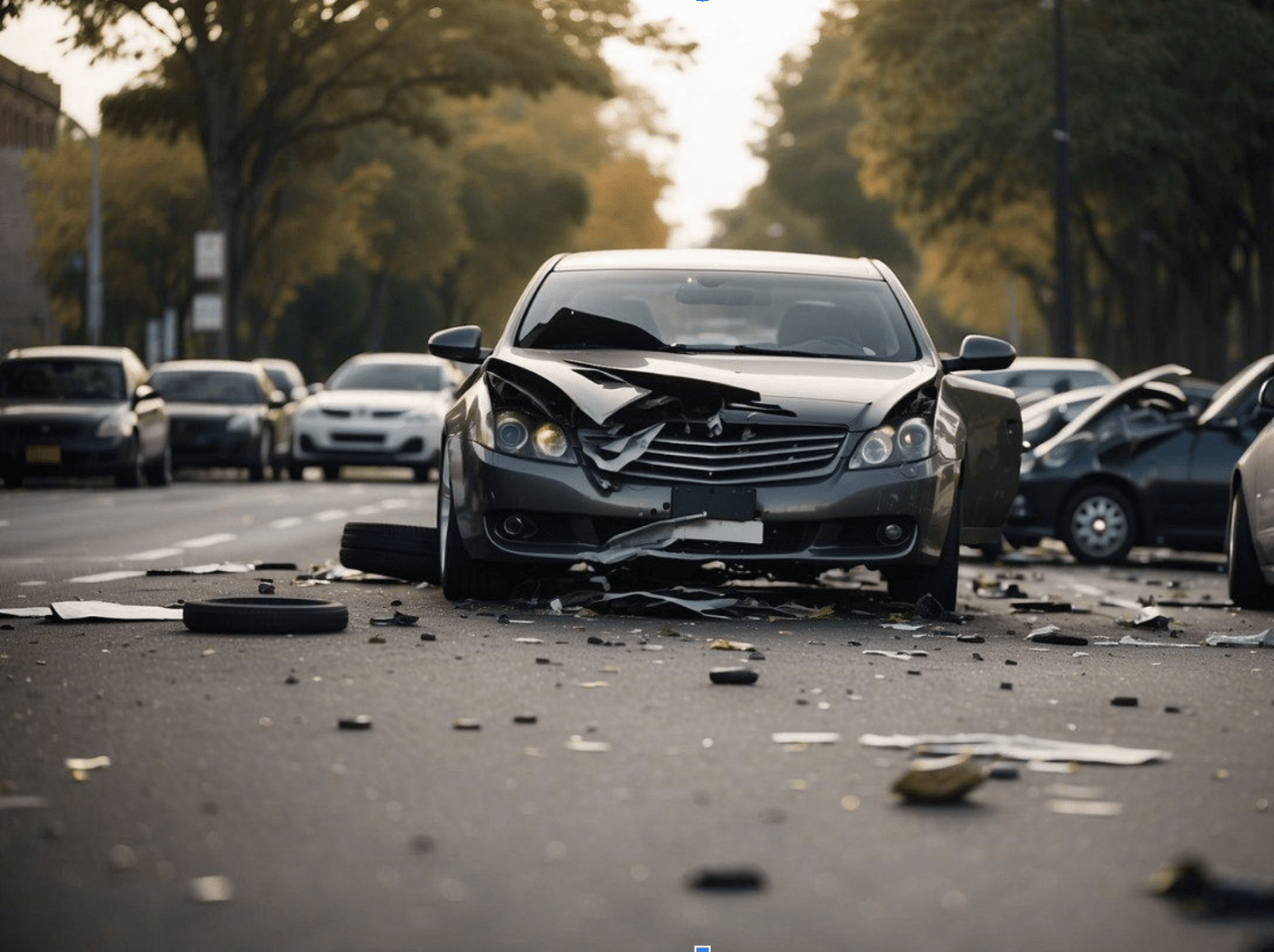 rear end car crash