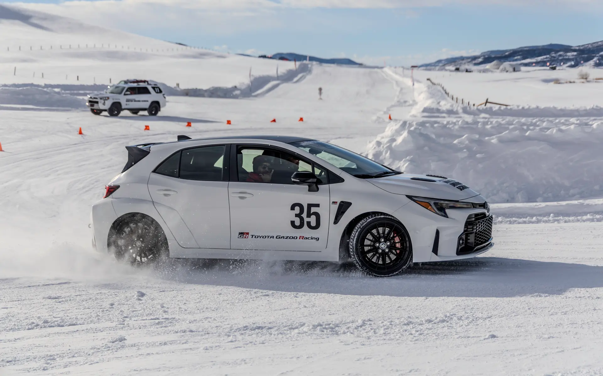 Bridgestone Driving School - Toyota GR86 on ice with Bridgestone Blizzak 6 tires