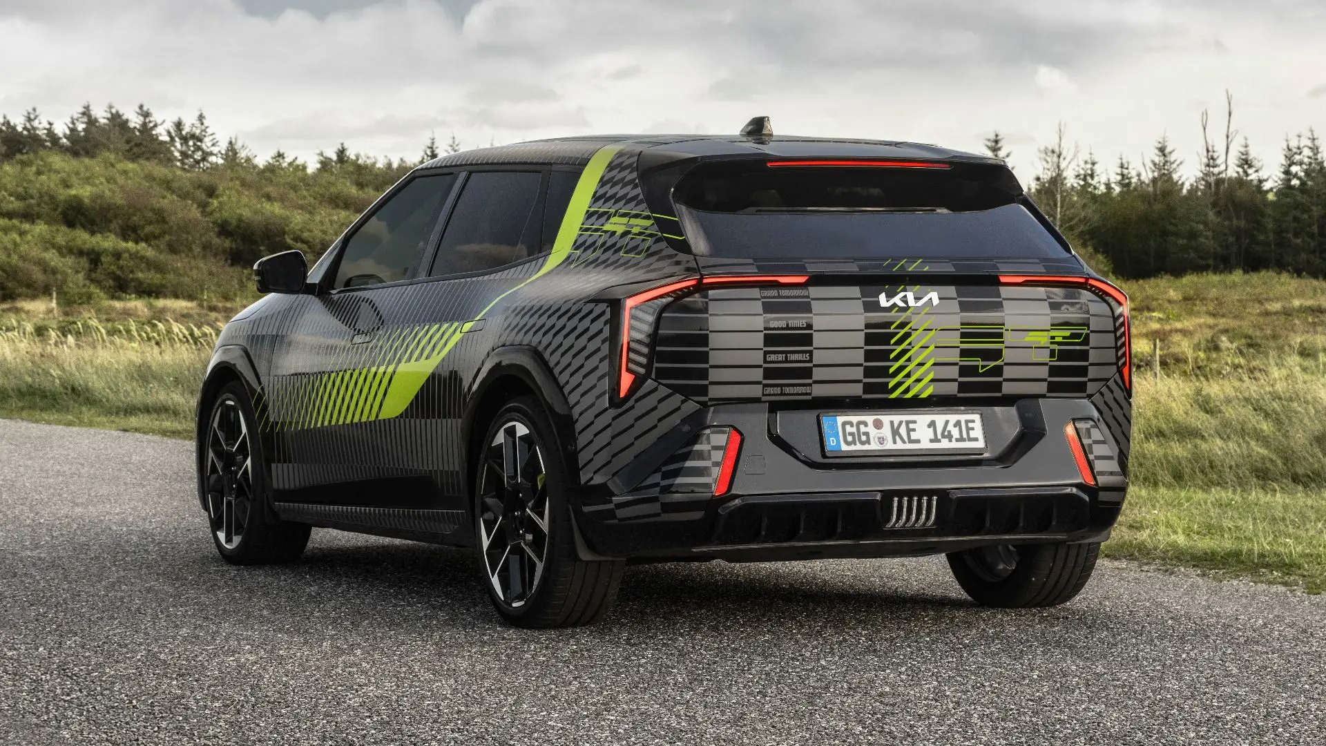 Kia EV4 GT teaser