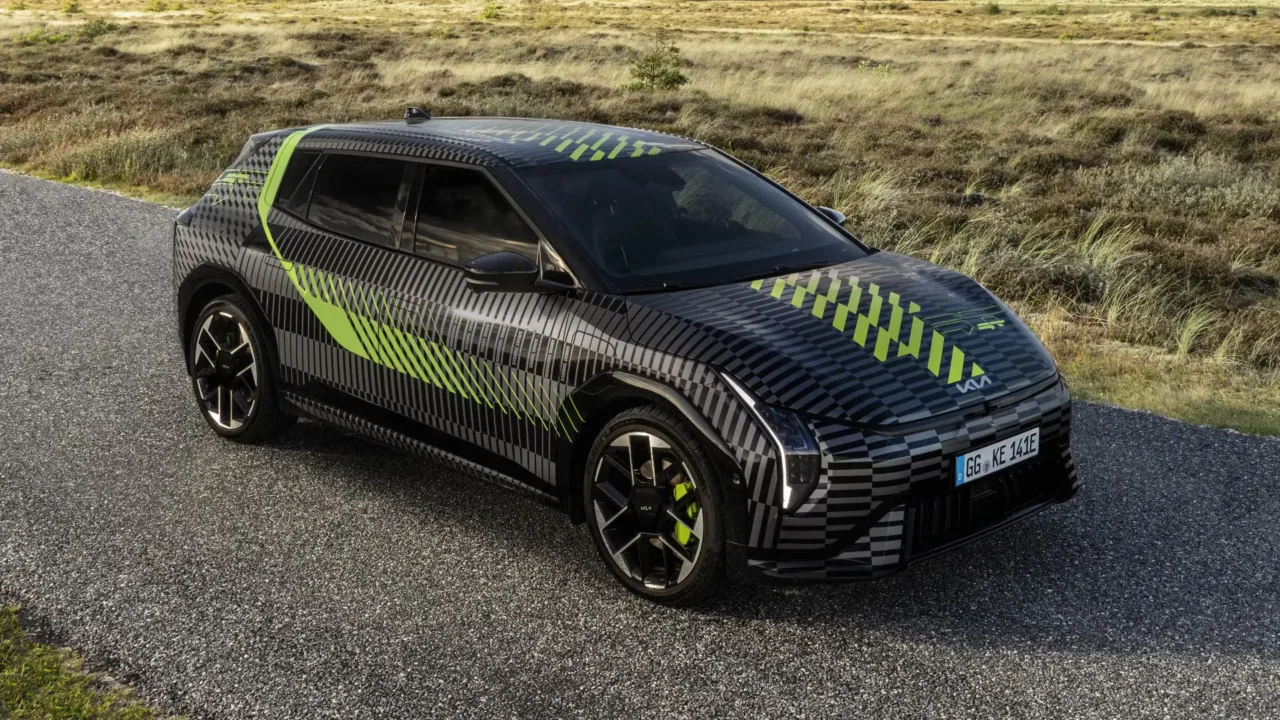 Kia EV4 GT teaser