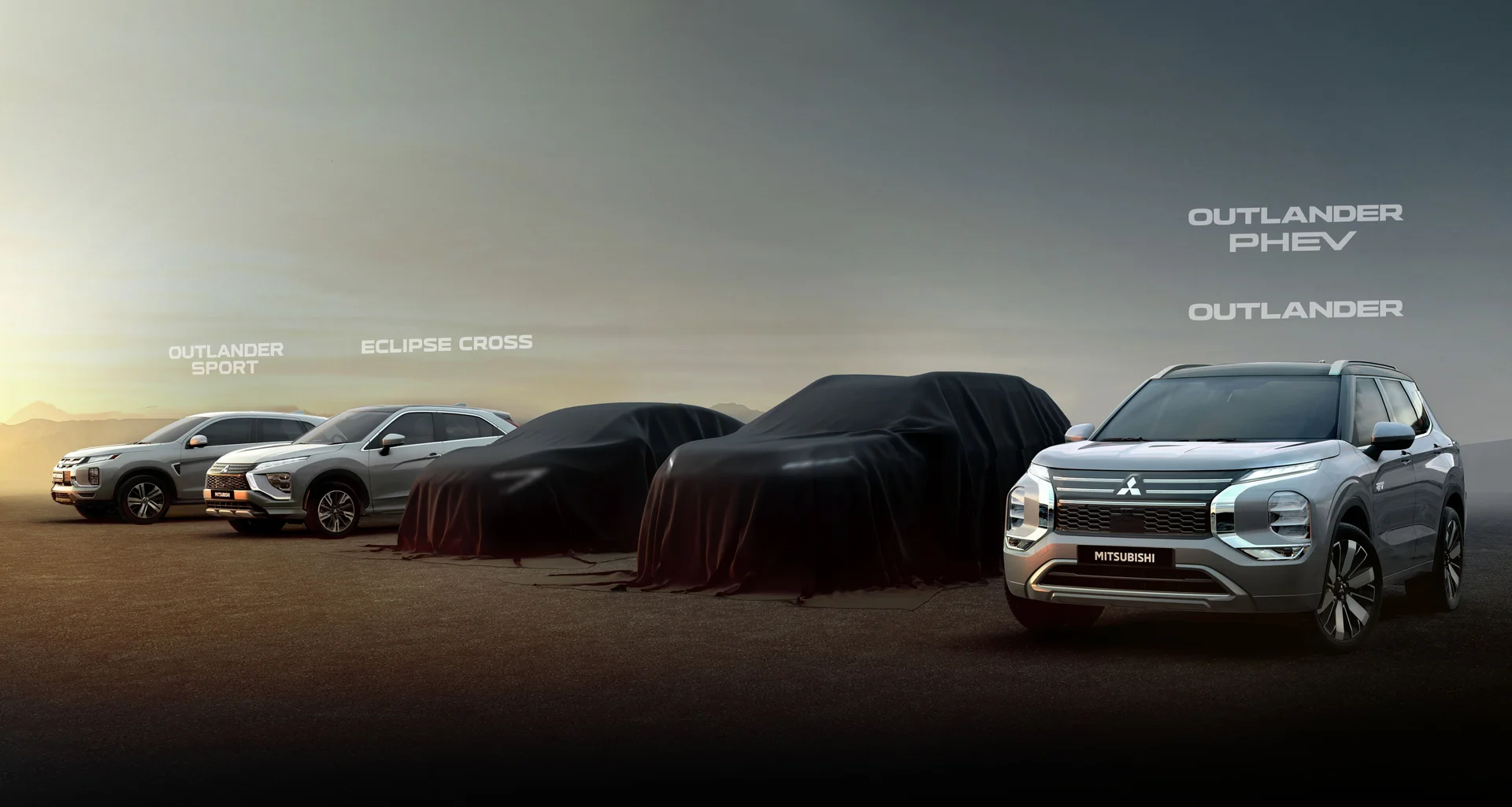 Mitsubishi Off-Road Outlander and BEV teaser