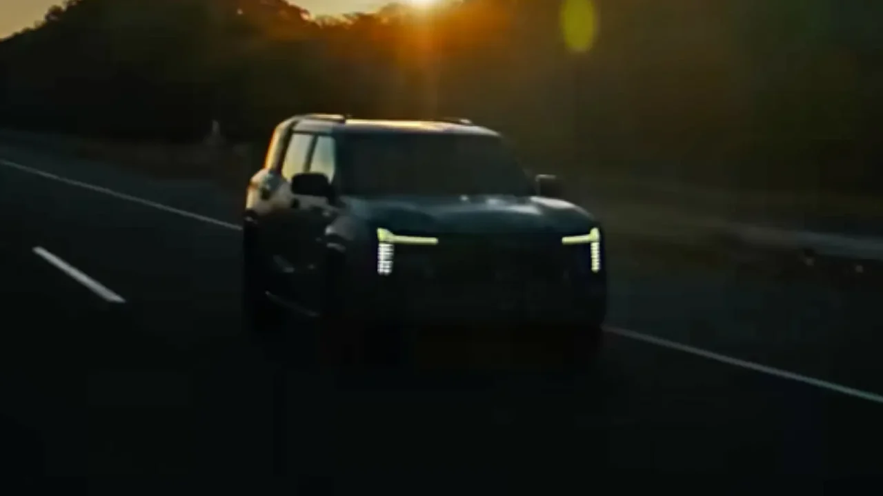 2028 Mitsubishi Montero teaser - January 2026