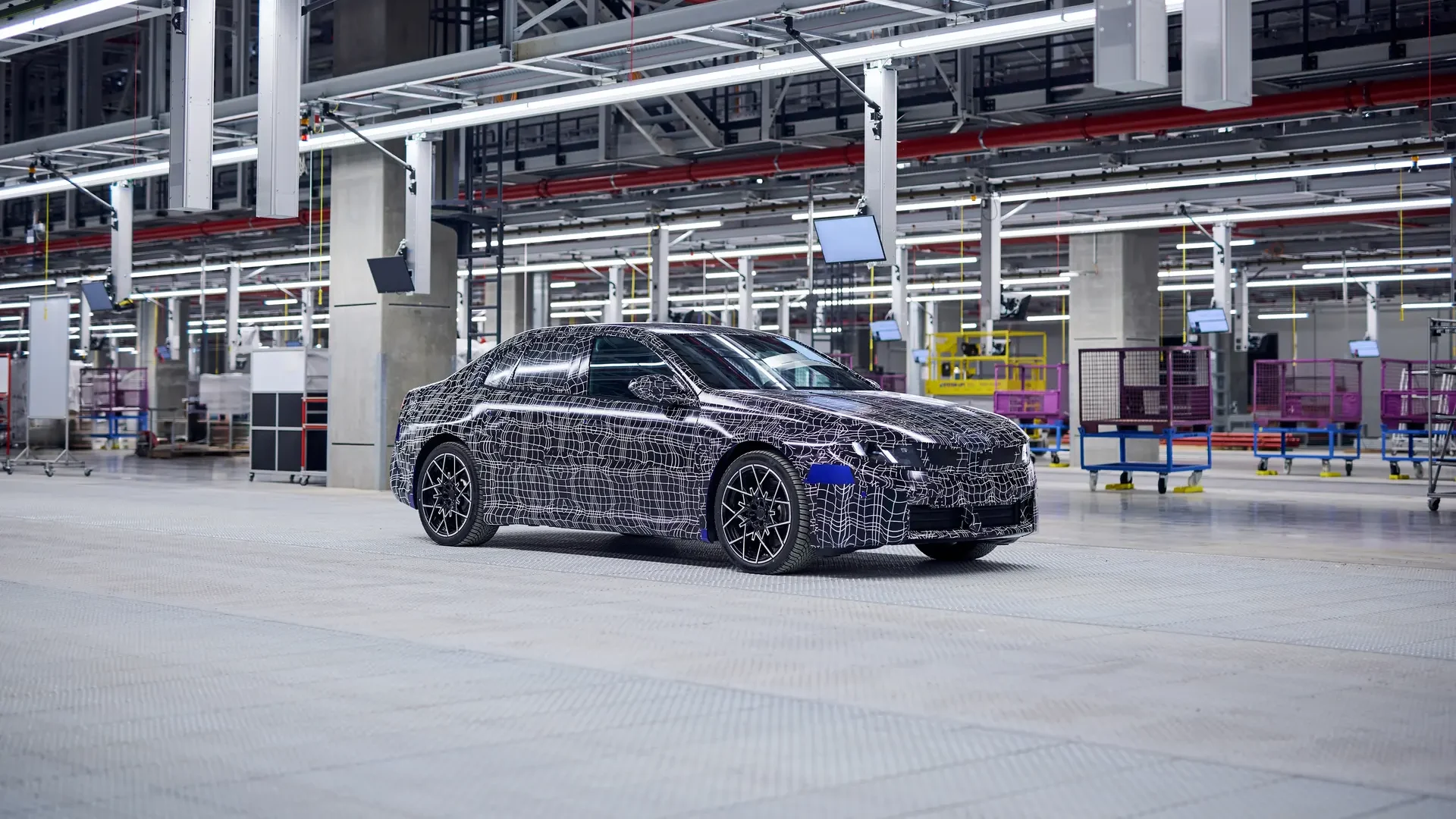 2027 BMW i3 - factory photo (Munich)