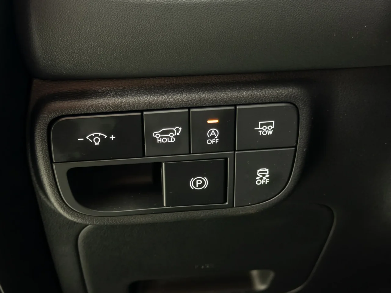 Hyundai Palisade Auto Stop-Start button area