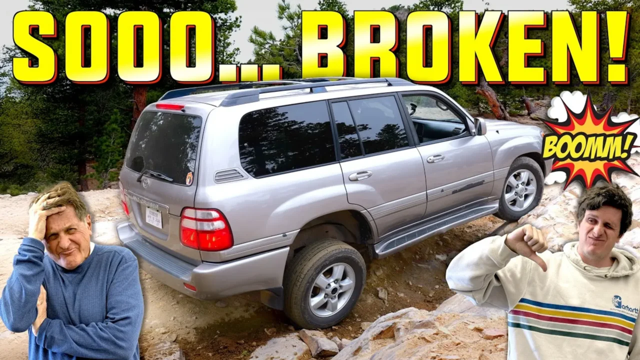 Toyota Land Cruiser broken - thumbnail