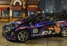Custom Vehicle Graphics Inspired by Japanese Anime Culture anime car wrap