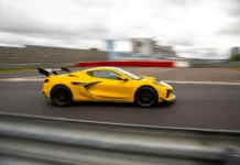 Chevrolet’s Corvette ZR1 and ZR1X Just Toppled the Ford Mustang GTD’s Nurburgring Record Chevy Corvette ZR1X at the Nurburgring