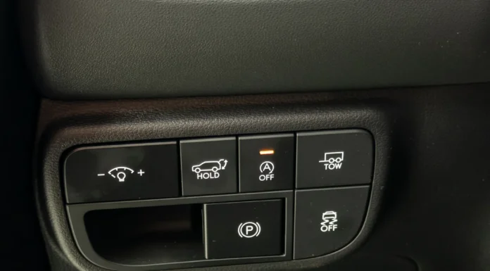 Trump EPA Moves to Scrap Auto Start-Stop Systems and Rescind 2009 Emissions Findings Hyundai Palisade Auto Stop-Start button area