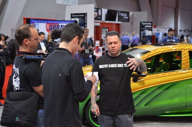 Ryan Friedlinghaus west coast customs sema 2012 - day one