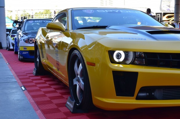 SEMA 2012 - Day One girls cars stars