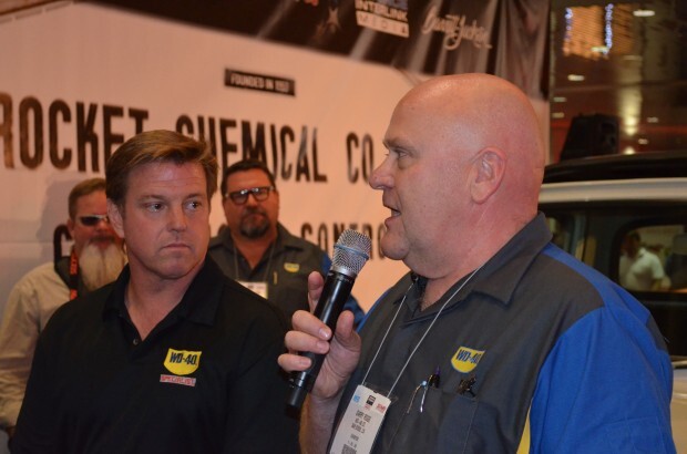 SEMA 2012 - Day One girls cars stars Chip Foose