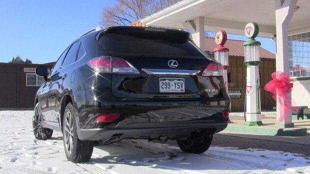 2013 lexus rx350 f sport rear