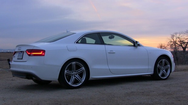 2013 audi s5 profile white sunset quattro