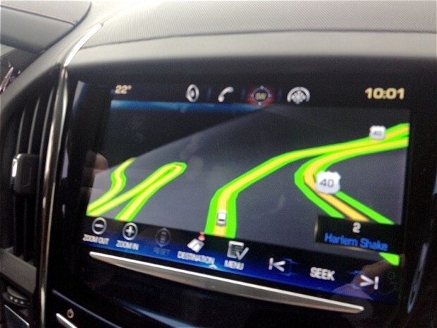 2013 cadillac ats cue interface system