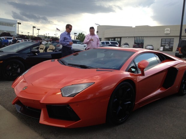 lamborghini of denver grand opening